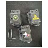 3 Universal 3pc Magazine Pouches