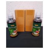 Four bottles of sourstop honey and lemon