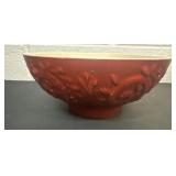 8ï¿½ Vintage HAEGER Pottery  Leaf And Scroll