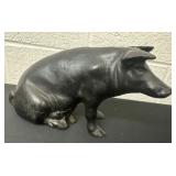 10ï¿½x6ï¿½ cast iron pig bank