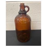 11ï¿½ Vintage Amber Brown Purex Jug Bottle 1940s