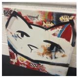 14ï¿½x14ï¿½ canvas alley cat