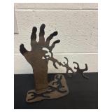 10ï¿½ artist made steel cutout.