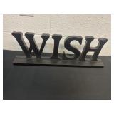 20ï¿½x7ï¿½ wood wish sign