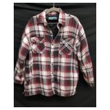 Snap front Sandy River lined fleece jacket