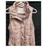 American Rag zip and snap puffy vest. Possibly