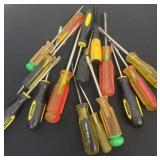 Group of screw drivers