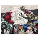 Group of baby boy clothes
