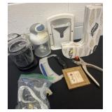 Kitchen items and letter j box