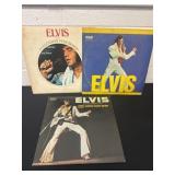 3 Elvis records.