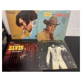 4 Elvis records.
