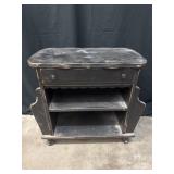 24ï¿½x24ï¿½x13ï¿½ wood magazine stand