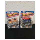 Two packages of Hot Wheels crazy erasers puzzle