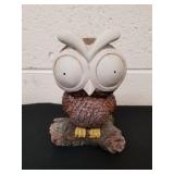 Vintage 2012 accents Unlimited resin owl 8 in