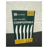 New 159 large knives plastic