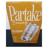 Partake Brewing blonde non-alcoholic Brew 6 12 oz