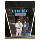38ï¿½x27ï¿½ framed Chicago vice