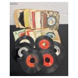 Group of 45 records