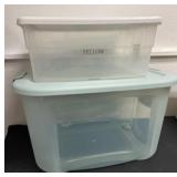 2 Storage Totes