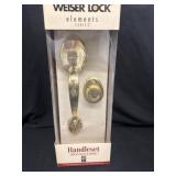 New Weiser lock handles set