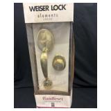 New Weiser lock handles set