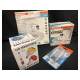 Group of new light bulbs