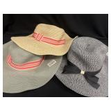 3 new womenï¿½s beach hats