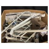 Large.box of hooks and more