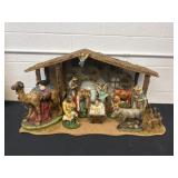 32'x15' Large Chalkware Nativity Set Super Nice,