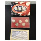 2003 Denver edition State Quarter collection with