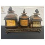 Rustic Tuscany Themed Wine Containers- complete