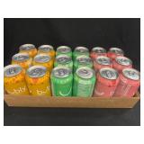 18 bubly sparkling water