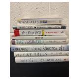 Group of diet books