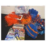 Group of boise state items.