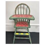 Birdhouse Cute Decorative Wood High Chair 40in