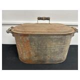 Antique Boiler Tub 14x24