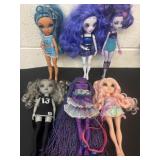 Monster night rainbow dolls