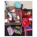 Group of barbie and dolls times