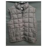 Size large Crazy 8 puffy vest with fleece lining