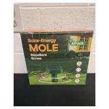New solar energy mole repellent  6pack