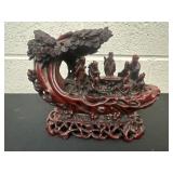 9ï¿½x7ï¿½ Chinese Wise Men Statue Art Sculpture