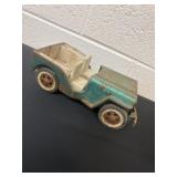 Tonka Pressed Steel Jeep White Wall