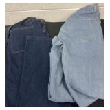 2 mediums size overalls