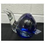Murano Style Large Snail Paperweight 4x5