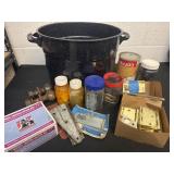 Canning jar with hardware and more