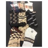 10 pairs of socks
