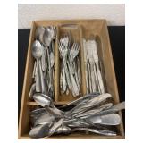 Group of flatware