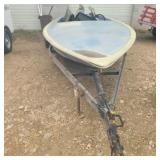 19' Speed, boat. With content As-Is NO TITLE