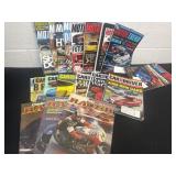 Car and drive, motor trend and classic racer 1985