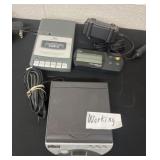 Tape recorder and shipping scale and other scale